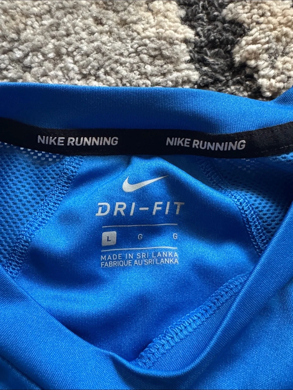 Nike Royal Blue Dri-FIT Short Sleeve Performance Tee
